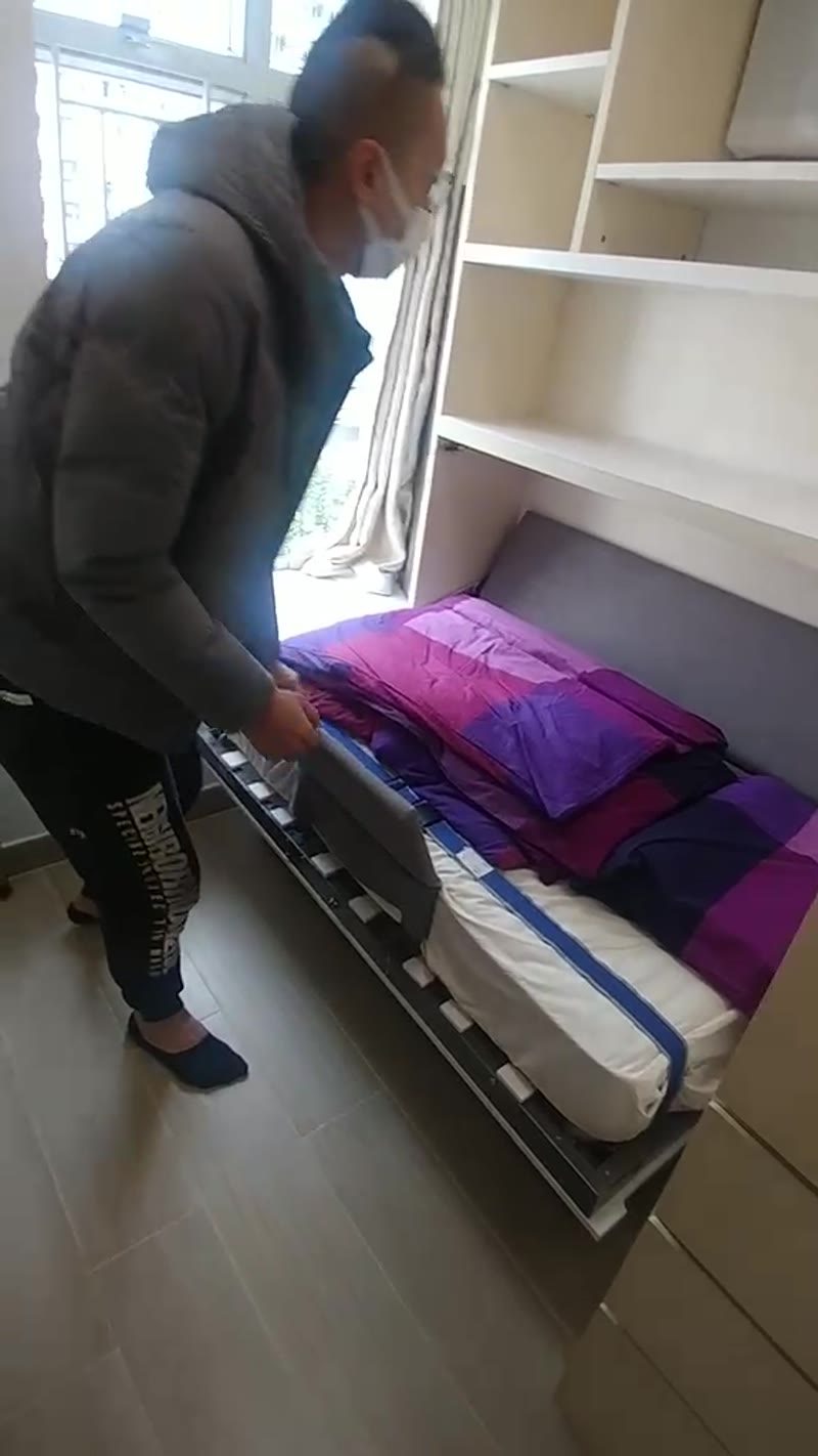 新樓 TV 牆床 wallbed HK